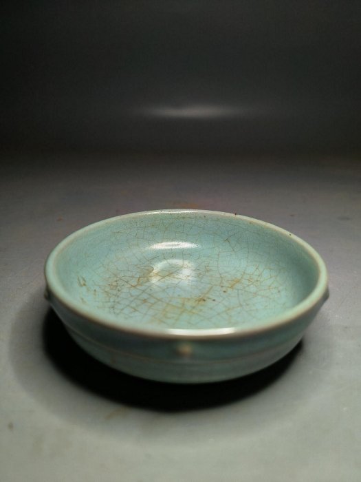 北宋汝窯筆洗清涼寺汝窯北宋汝窯天青釉鼓釘洗老汝窯洗【二手】 | Yahoo拍賣