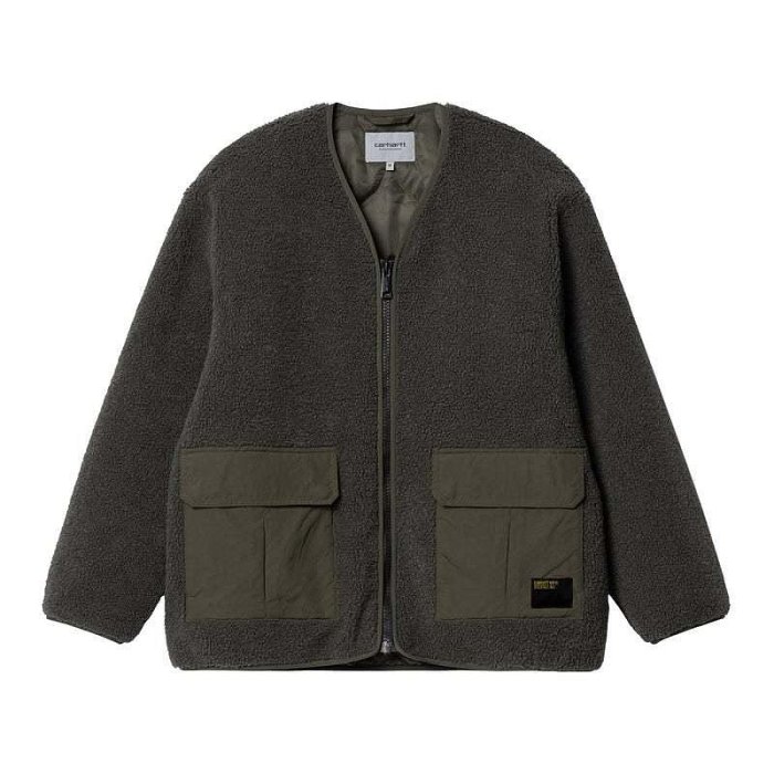【日貨代購CITY】2023AW CARHARTT WIP Devin Liner 無領 絨毛 毛呢 外套 現貨