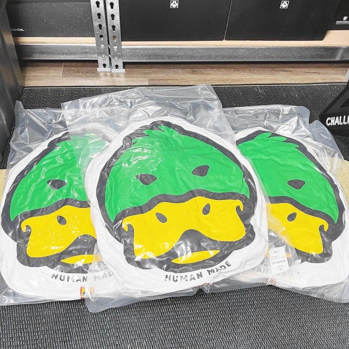 希望商店】HUMAN MADE DUCK FACE CUSHION 22SS 愛心綠頭鴨鴨子抱枕