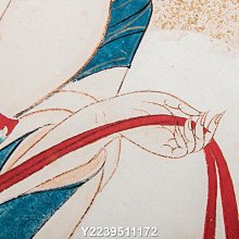 三友書畫社張大千國畫人物蟠桃獻壽圖立軸畫芯真跡復製品高清未裝裱古畫