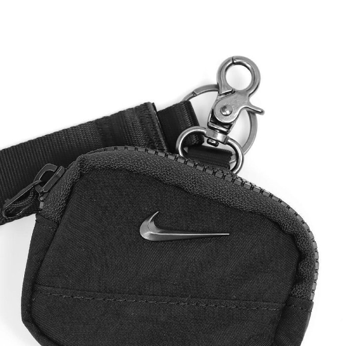 【曼森體育】NIKE AURA 耳機掛包 黑 / 粉 2色 旅行小包 零錢小包 高質感