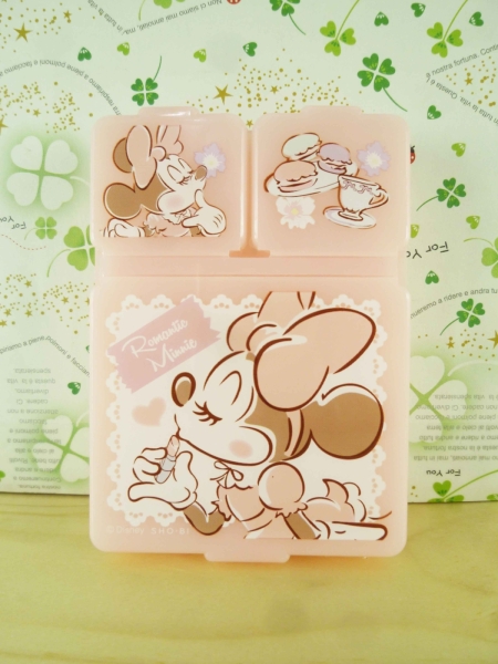 【震撼精品百貨】Micky Mouse 米奇/米妮 ~分隔盒-粉米妮