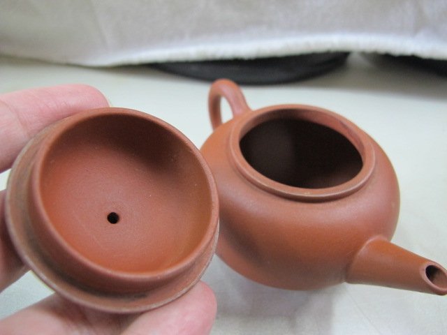 二手舖NO.6664 朱泥紫砂壺中國宜興祥興茶行手工茶壺標準壺老泥料精選茗