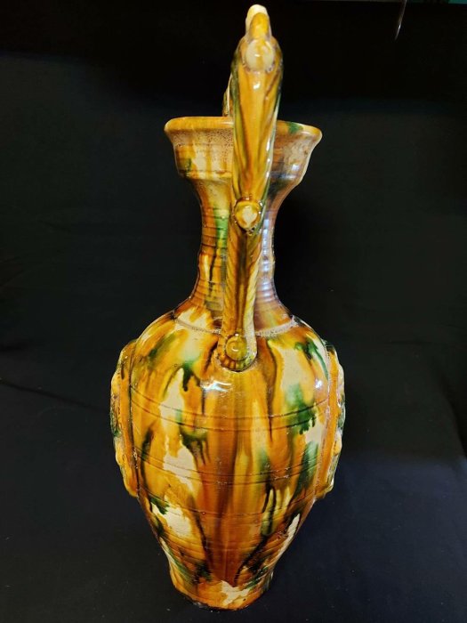 友人委託販売 貴重 駱駝骨 細密彫 飛龍在天 根付 裝身具 補破網藝術文物拍賣