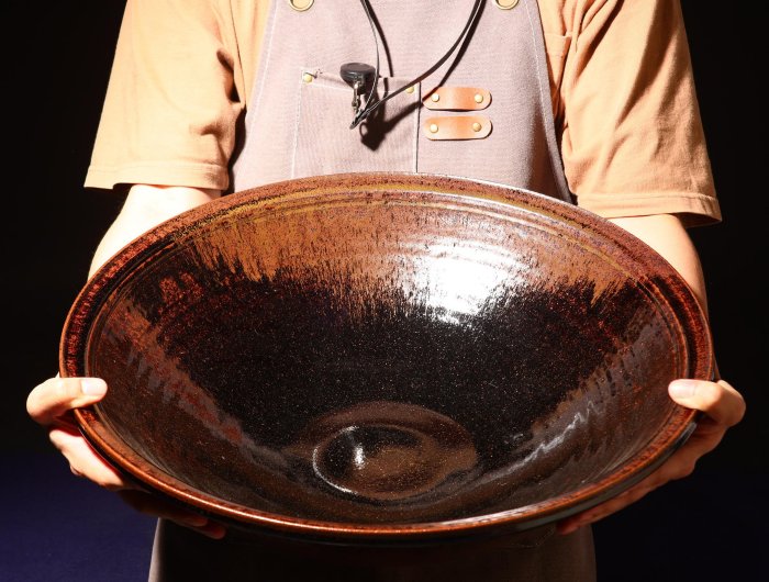 【茶道具】御家流家元式守蝸牛筆　「夕蛙」歌　横物　掛軸　B855 茶道具】御家流家元式守蝸牛筆 「夕蛙」歌 横物 掛軸 B855