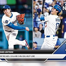 現貨][大谷翔平單場10K與三轟] 洛杉磯道奇隊Shohei Ohtani - 2025 MLB