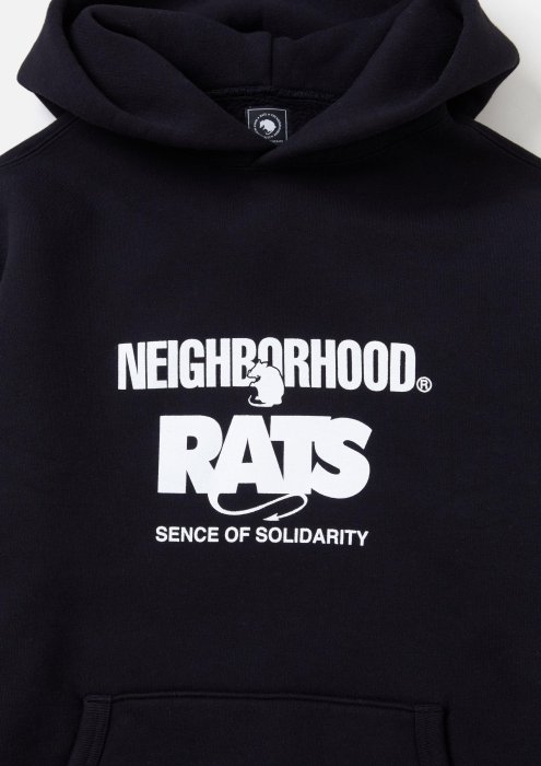 新品未使用20th RATS︎NEIGHBORHOOD HOODED Msize 日貨代購CITY2024AW NEIGHBORHOOD 20th RATS X NEIGHBORHOOD HOODED