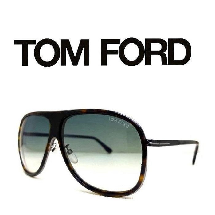 《一元起標無底價》⎝TOM FORD⎠原廠真品 飛官款 文青古著 復古雷朋 經典墨鏡 玳瑁色＋消光霧黑色 T字造型 太陽眼鏡 I17 S25 S26 ASUS