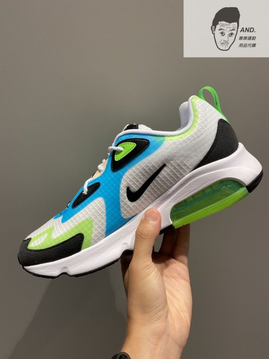 AND.】NIKE AIR MAX 200 SE 黑白藍綠氣墊慢跑運動休閒穿搭男款CJ0575 