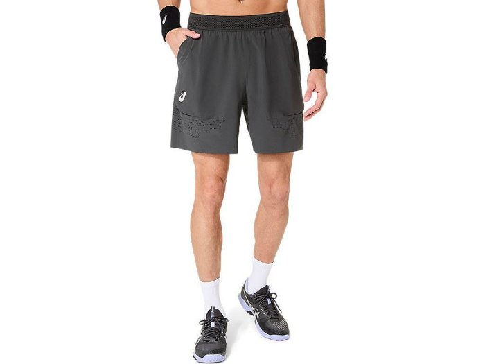 【曼森體育】ASICS 亞瑟士 7吋 平織短褲 男款 ACTIBREEZE 美網 海外版 網球短褲 2041A344 短褲 兩色