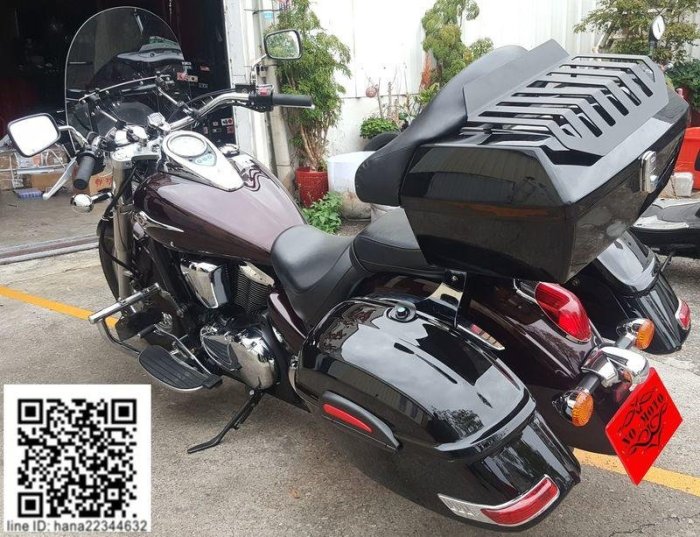 美式重機 kawasaki vn900  vulcan 900 專用加強固定支架----硬質側箱專用