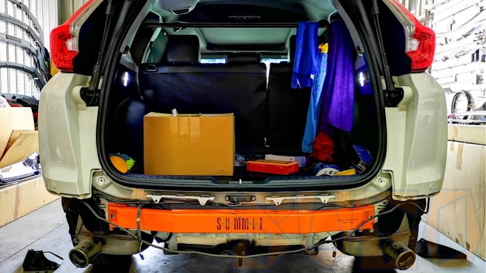 SUGO汽車精品 本田 HONDA CRV 5/5.5代 專用SUMMIT 後保桿強化樑(後內鐵)