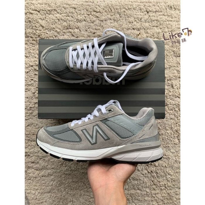 【正品】New Balance 990V5 元祖灰 跑步鞋 M990Gl5