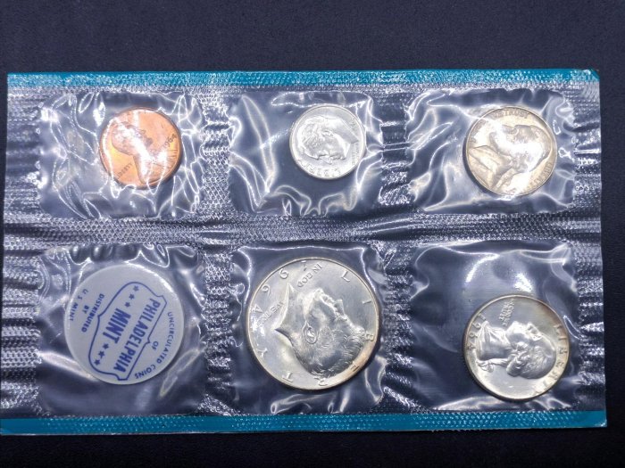 嚴選1964年美國肯尼迪銀幣3枚裝塑封套收藏級別 肯尼迪 美國銀幣 1964