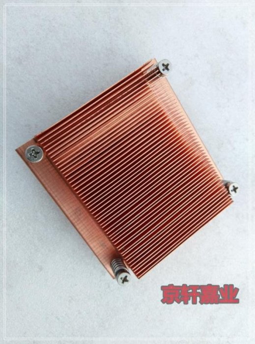 intel5520雙路1366針1u伺服器主板全銅CPU散熱片散熱器X58平臺| Yahoo拍賣
