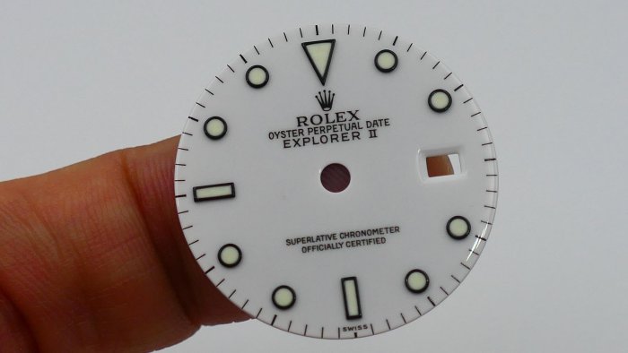【美好時光】ROLEX勞力士16570 16550探險家二代專用原裝白面與黑針