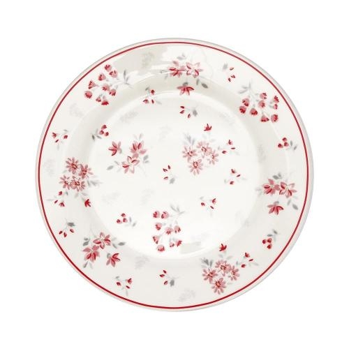 丹麥GreenGate Emberly white餐盤20.2cm