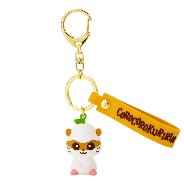 【震撼精品百貨】CorocoroKuririn 可樂鈴天竺鼠~日本sanrio三麗鷗可樂鈴 立體矽膠造型鑰匙圈*10300