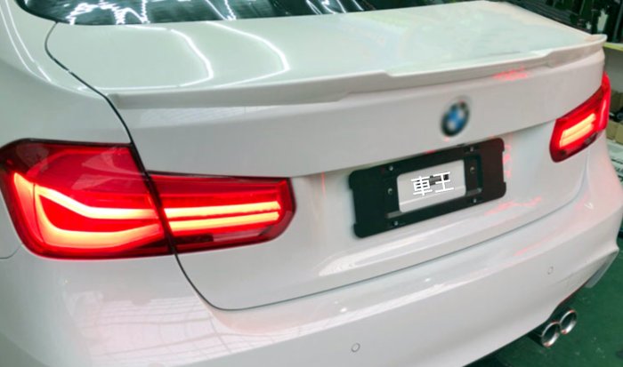 【車王汽車精品百貨】BMW F30 F35 E90 G20 G30 3系 5系 刀鋒款 尾翼 壓尾翼 定風翼 導流板