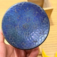 嚴選日本玉川堂手工錘起銅茶筒，經典百年工藝，直徑9公分，高11.5公分