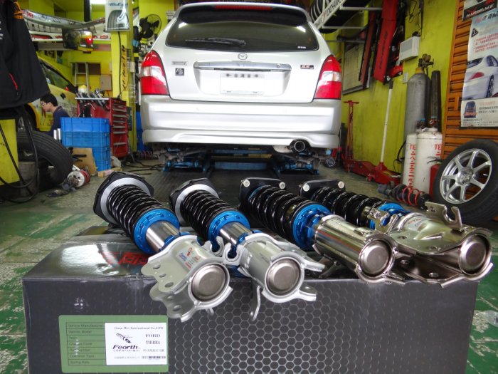 {順加輪胎}法爾斯避震器 馬自達323適用 高低軟硬可調 品質一流 非BC.DGR.D2.TEIN.APOLLO.KYB