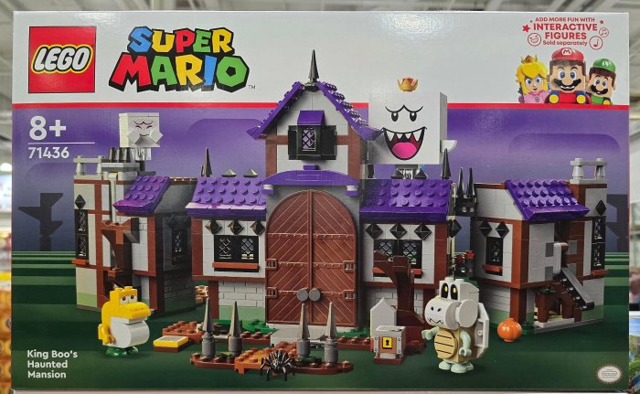 小如的店】COSTCO好市多線上代購~LEGO 樂高積木害羞幽靈王的鬼屋71436