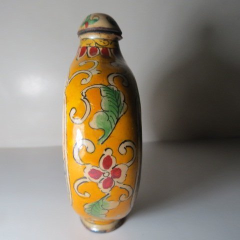 廣緣-鼻煙壺] 乾隆年製款母子圖銅胎琺瑯彩鼻煙壺** 可議價** | Yahoo拍賣