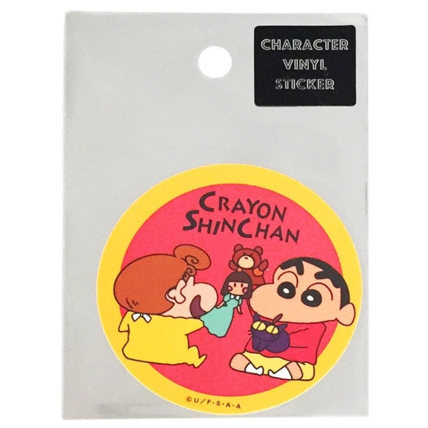 【震撼精品百貨】蠟筆小新 Crayon Shin-chan~蠟筆小新角色貼紙-小新與小葵*40874