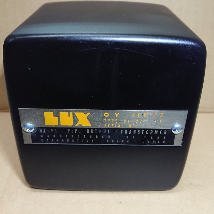 ラックスマン 真空管 OY15-5K トランス output 2個 Yahoo!オークション - LUXMAN LUXKIT LUX OY15-5K 出力トランス