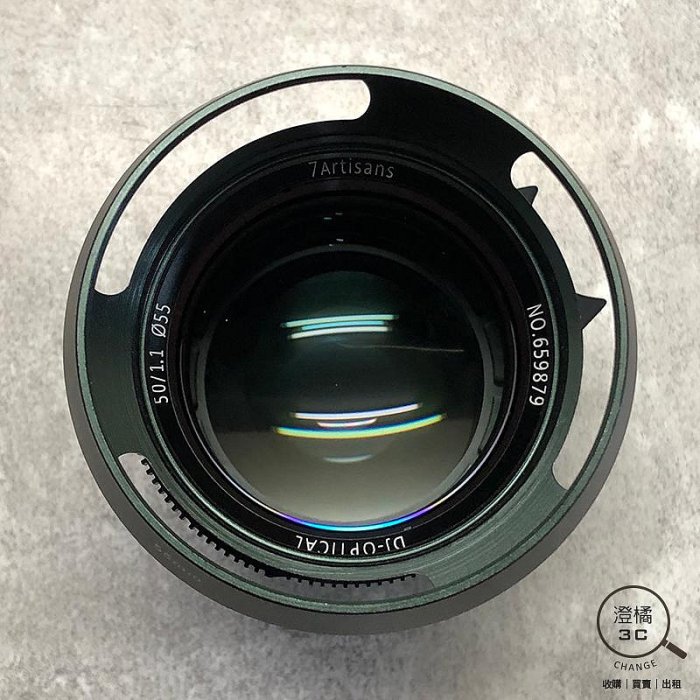 【中古】七工匠 7Artisans 50/1.1(M) 七工匠 (しちこうしょう) 7artisans 50mm F1.1 (ライカM用