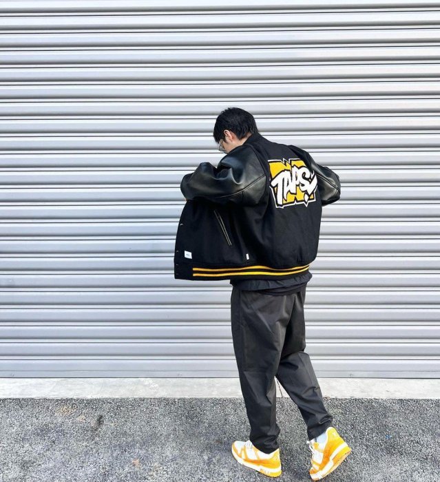 希望商店】WTAPS VARSITY JACKET.WOOL.MELTON.TOON 22AW 新年初