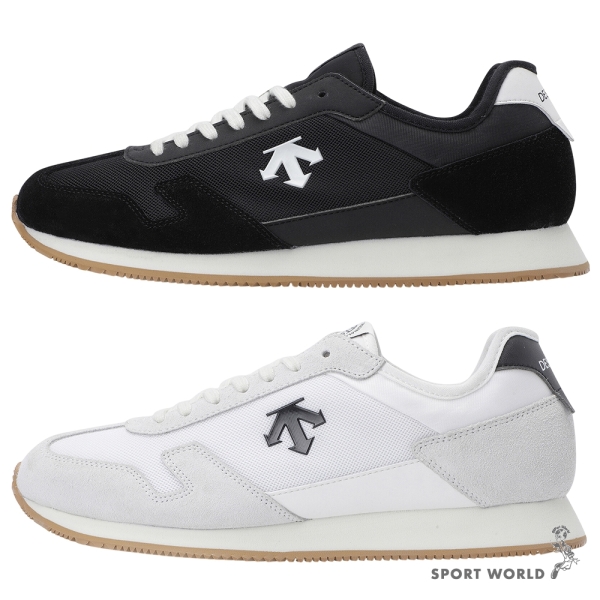 Descente 迪桑特 休閒鞋 男鞋 女鞋 黑/白【運動世界】SR123LCR31-BLK0/SR123LCR31-WHT0