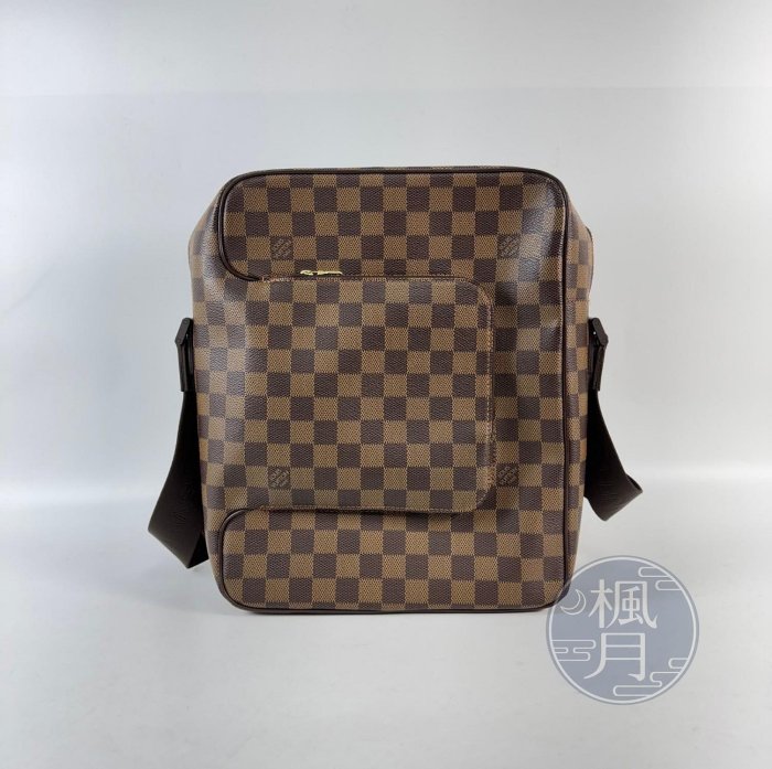 LOUIS VUITTON LV N41441 棕棋盤格OLAV MM | Yahoo拍賣