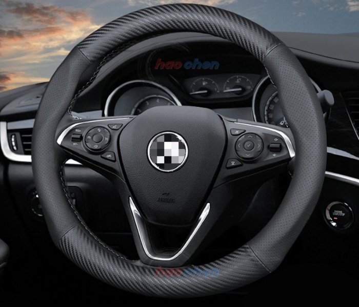 INFINITI 消光色 碳纖維方向盤套 Q30 Q50 QX30 QX50 Q60 QX70 方向盤皮套【C408T】