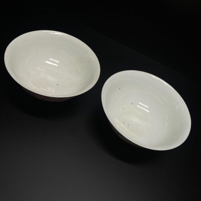 乾隆粉彩碗清代瓷器清代乾隆年粉彩瓷碗，家父早年收藏，碗呈敞口、深腹