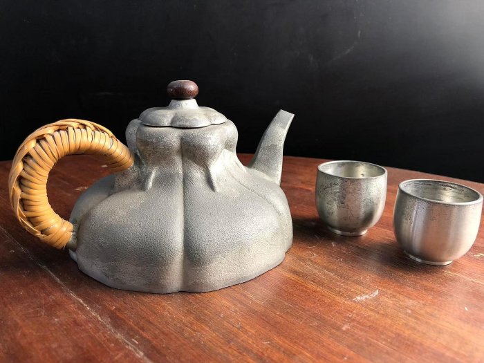 錫製　茶壺 錫製 茶壺 （茶壶收藏品锡金属器皿| eBay）