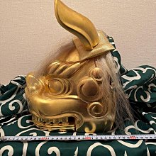 【希少】　.獅子舞　獅子頭　金箔　木彫　魔除け　金彩　古美術　木製 木彫 お祭り 希少】獅子舞獅子頭金箔木雕魔除金彩古美術木製木雕お祭り| Yahoo拍賣