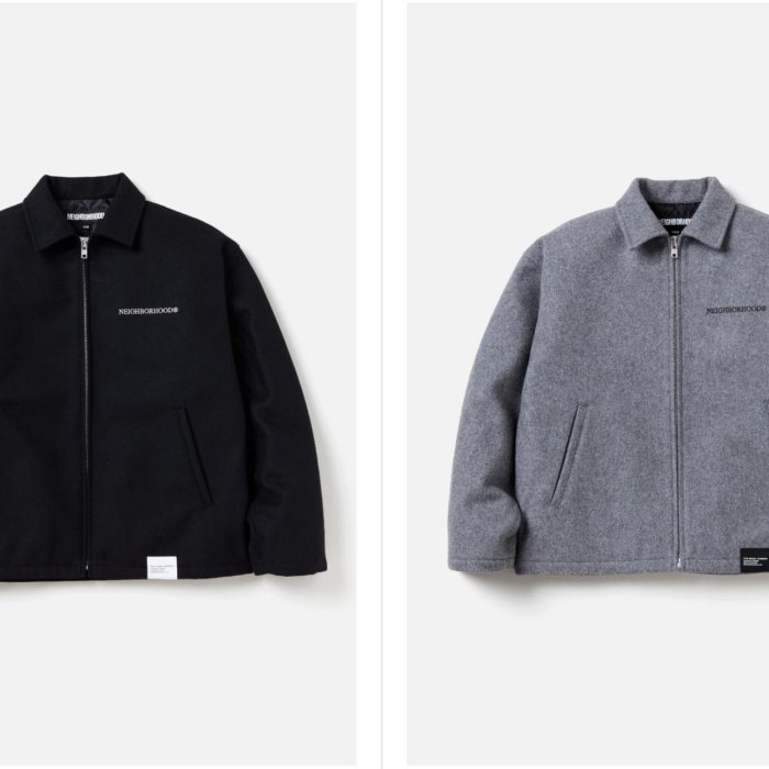 ジャケット・アウター NEIGHBORHOOD MELTON ZIP WORK JACKET NEIGHBORHOOD MELTON ZIP WORK JACKET。太陽選物社242ZANH-JKM01