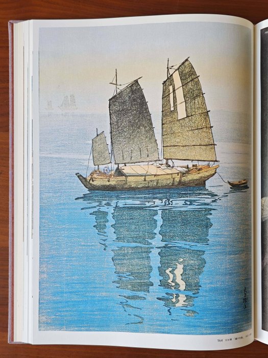 近代日本版畫大系3卷新版畫新浮世繪木版畫國內95品日本新聞社19 古玩