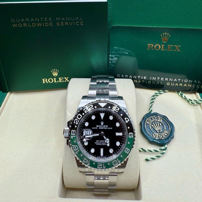 【JD WATCH】 ROLEX勞力士 GMT 126720 VTNR 雪碧（2025年 全新）