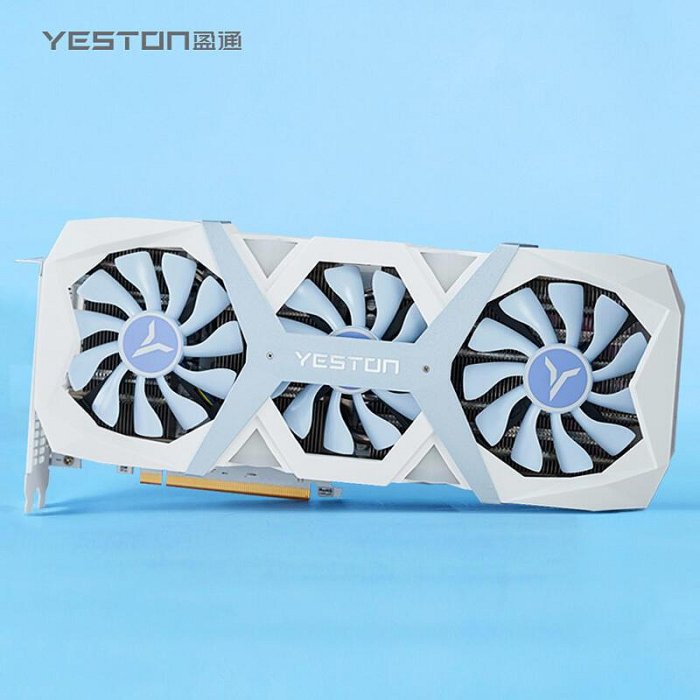 盈通rx6600 6650xt 7600 8g全新臺式機電腦遊戲雞獨立顯示卡