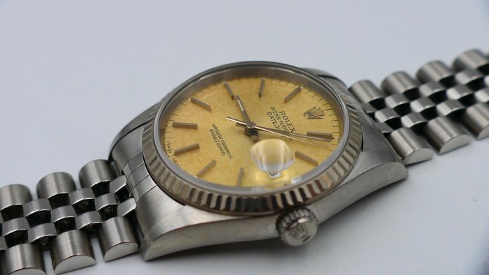 【美好時光】1994年份ROLEX勞力士16234熱帶奶油面盒單全超美品(錶頭無拋整錶帶無翻修)116234 16014參考