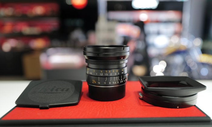 日光徠卡】Leica 11878 Elmarit-M 24mm f/2.8 ASPH. 黑色二手