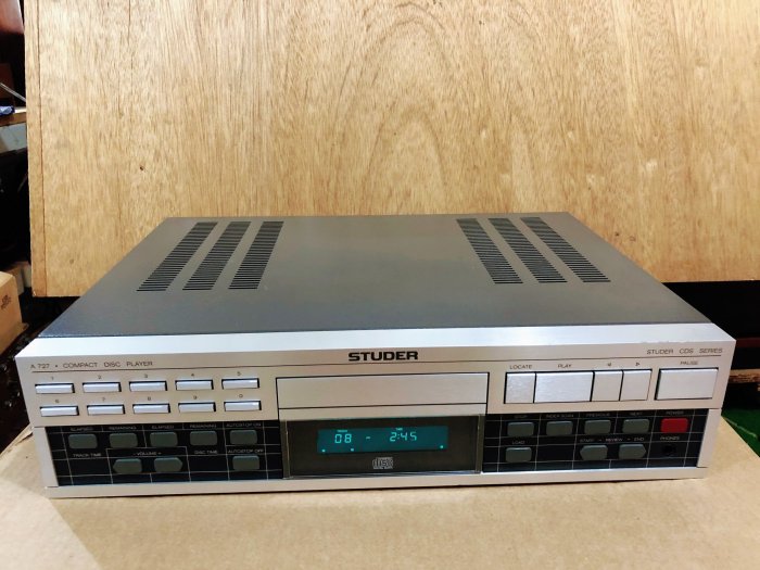 STUDER 727 Studer A 727 in work - YouTube