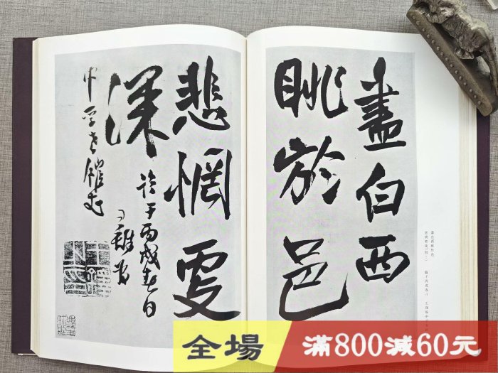 宛委室隨錄 全2冊 昭和2年 玄社王鐸書法卷子篇1980年初版刷冊函古玩收藏老物件【二手】【中古藏器