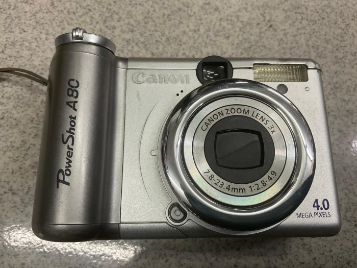 [保固一年][高雄明豐] Canon A80 CCD 數位相機 ixus 860 便宜賣 [R0101]