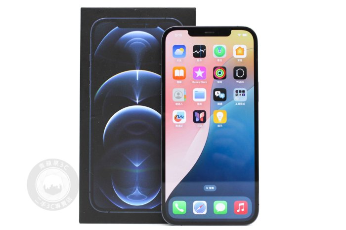 【高雄青蘋果3C】APPLE IPHONE 12 PRO MAX 256G 256GB 藍 6.7吋 二手手機#99708
