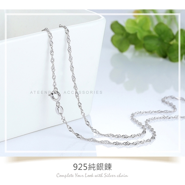 純銀　銀盃　46g 925純銀]MARIGOLD風曲之聲素面耳環【KMD440】-銀