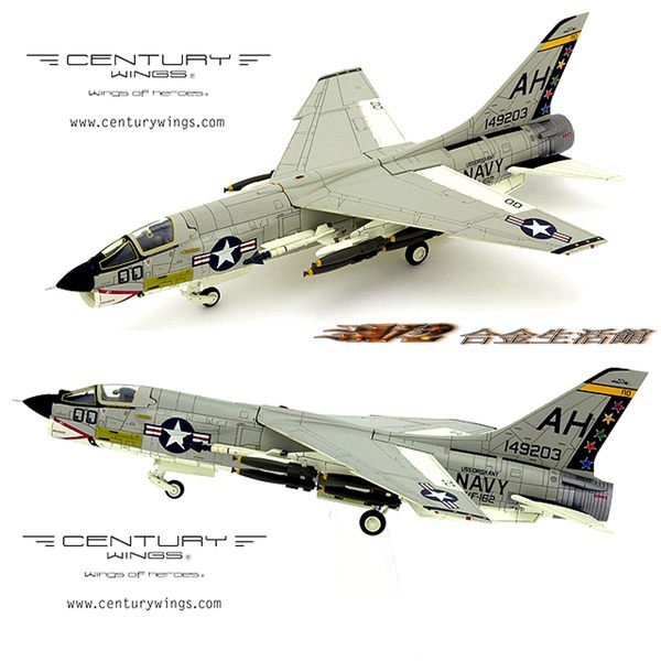 Century Wings 精品】F-8E CRUSADER U.S.NAVY VF-162 十字軍戰士艦載