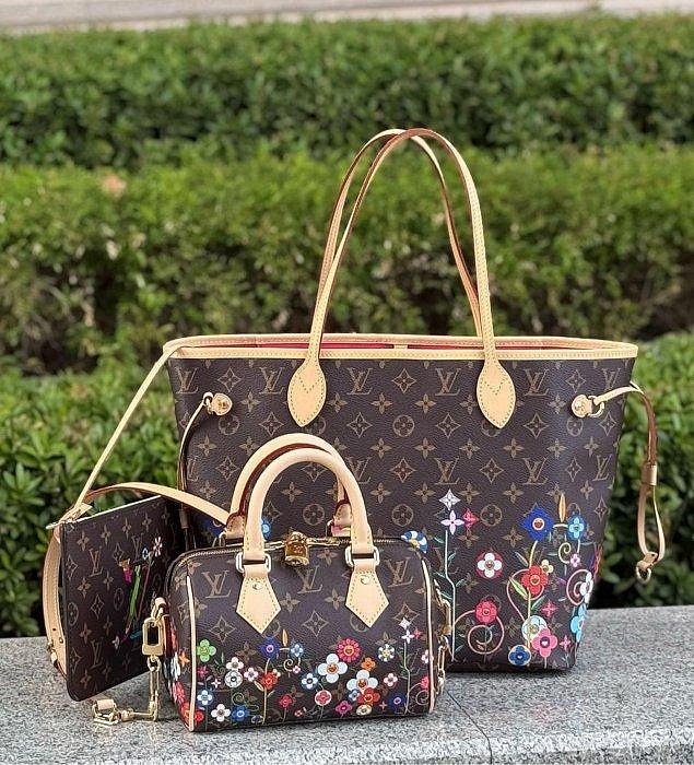 LV 2025 爆款🔥 LV x TM 村上隆X 路易威登M14175 LV x TM Speedy